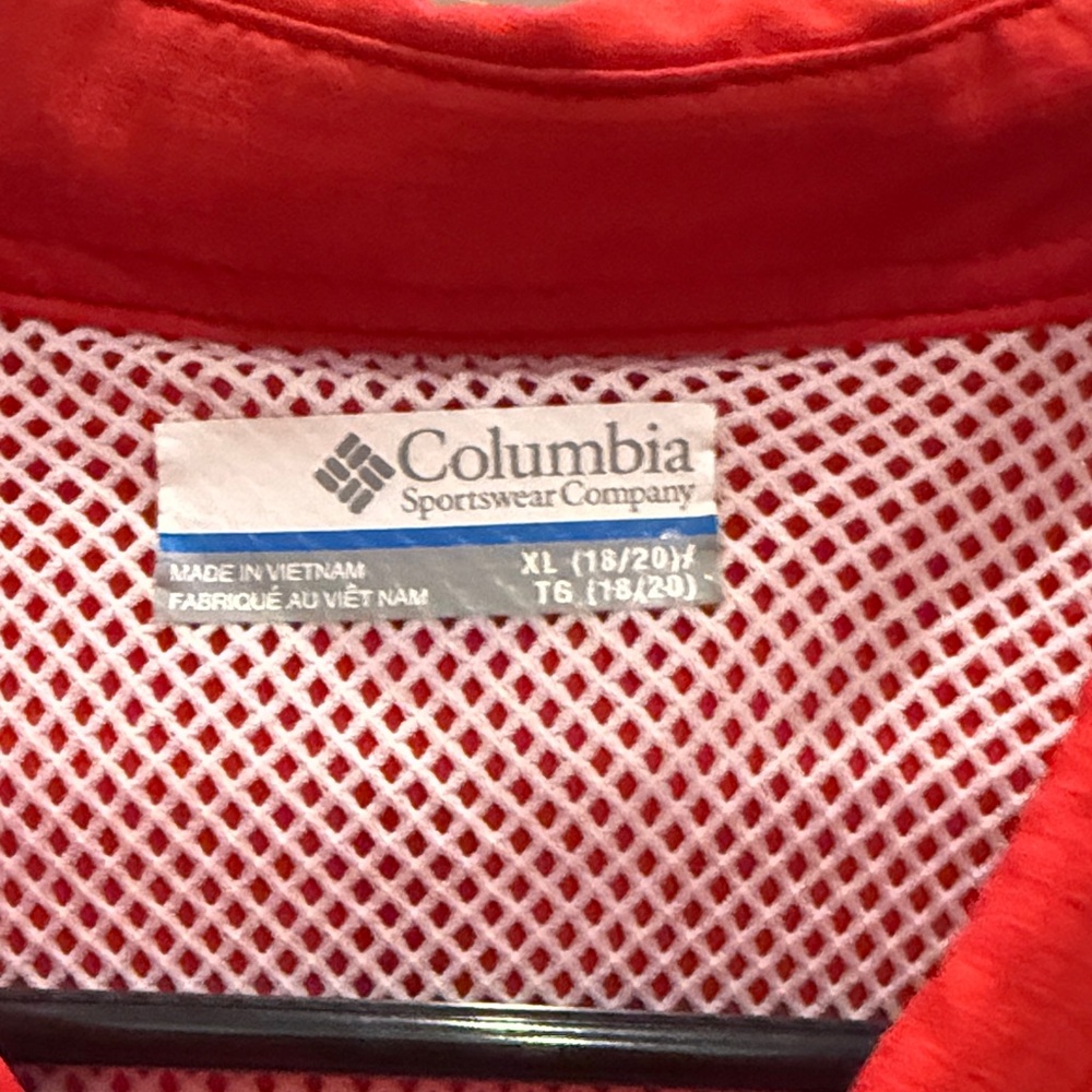 Columbia Boys Vibrant Red Casual Shirt - Picture 2 of 3